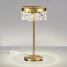Настольная лампа ODEON LIGHT FIVRE L-VISION ODL24 445 LED 7W 369лм металл акрил, античная бронза 5032/7TL